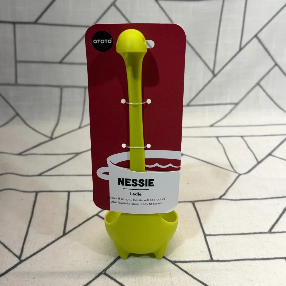 OTOTO Nessie Ladle 9.5in Green Loch Ness Monster Standing Soup Spoon